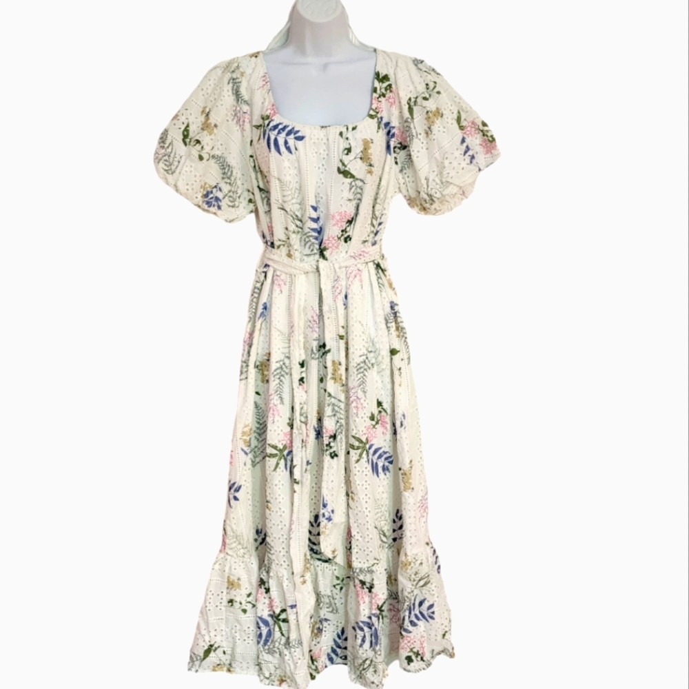 Beautiful Eyelet Maxi Dress by Just Me